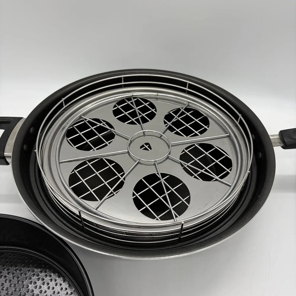 Vintage Turbo Cooker Plus All-in-One Stainless Steel Pan Cooking System + VHS